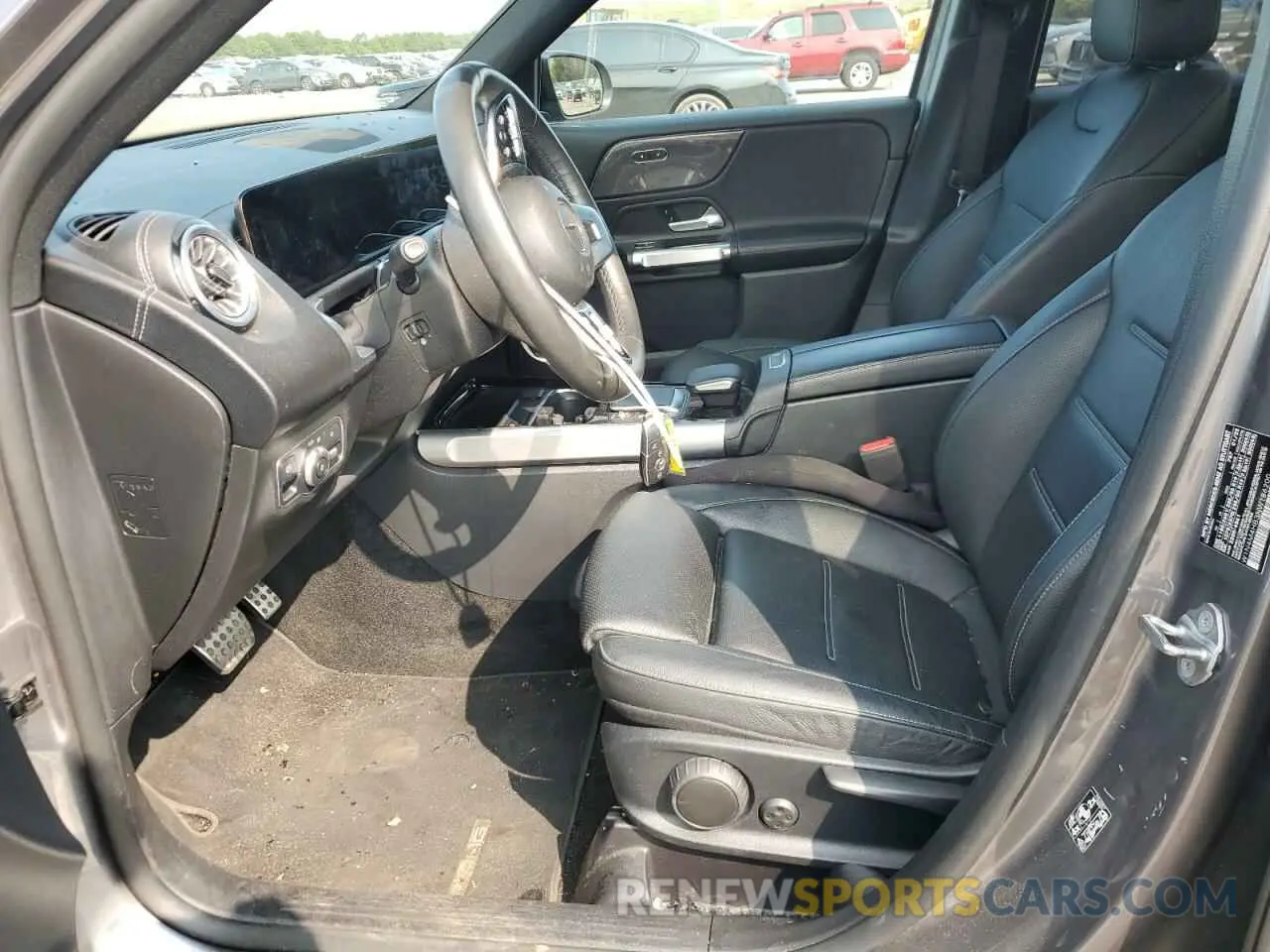 7 fotografías del automóvil dañado W1N4M4HB3NW186200 MERCEDES-BENZ GLB-CLASS 2022