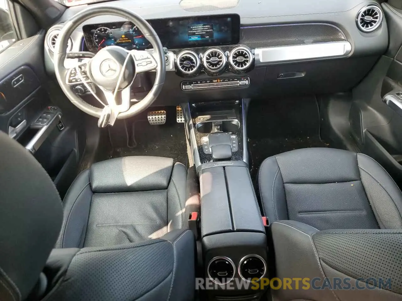 8 fotografías del automóvil dañado W1N4M4HB3NW186200 MERCEDES-BENZ GLB-CLASS 2022
