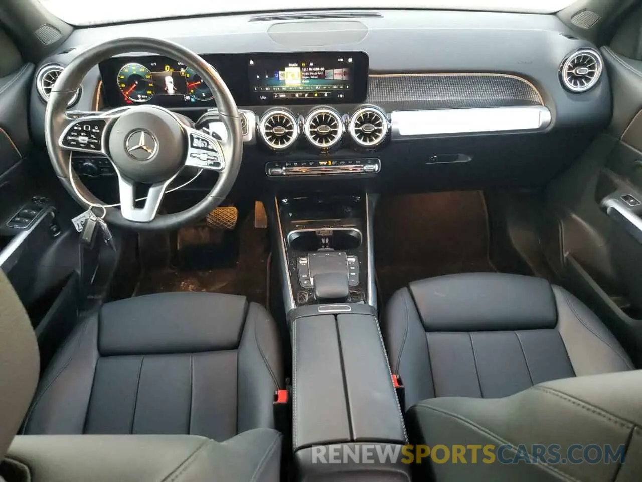 8 fotografías del automóvil dañado W1N4M4HB3NW249201 MERCEDES-BENZ GLB-CLASS 2022