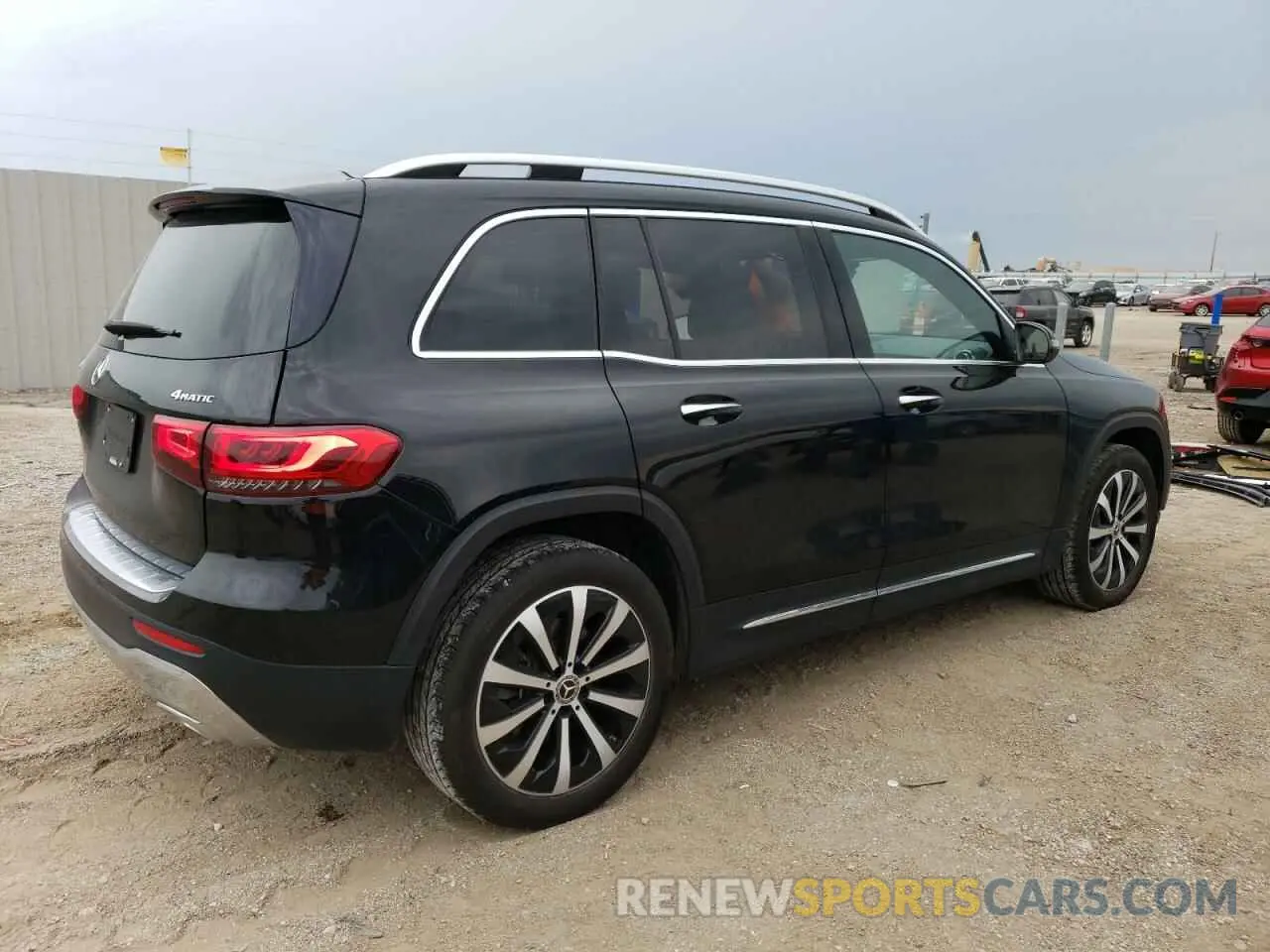 3 fotografías del automóvil dañado W1N4M4HB4NW180647 MERCEDES-BENZ GLB-CLASS 2022