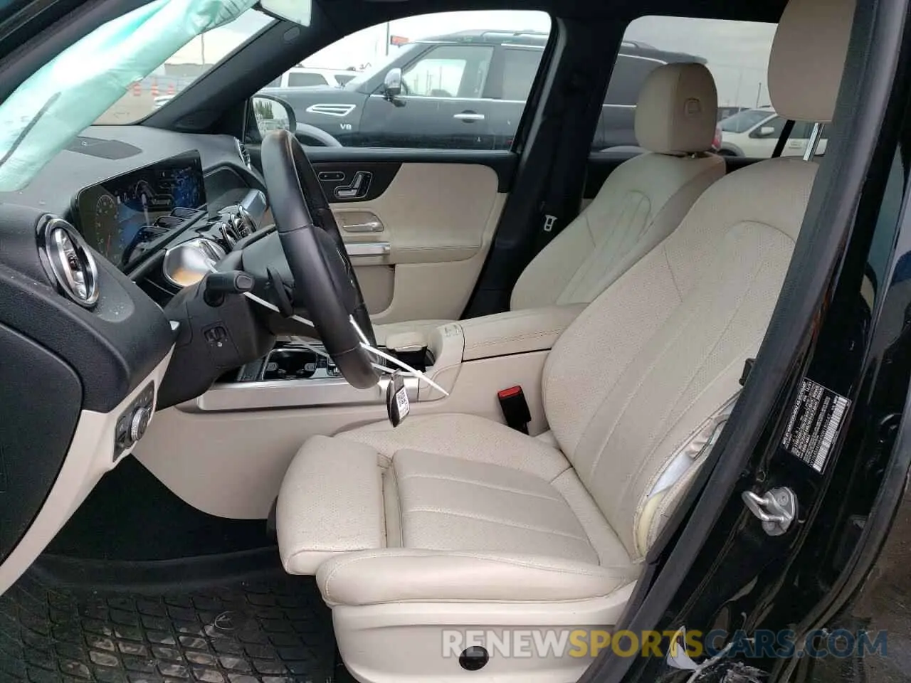 7 fotografías del automóvil dañado W1N4M4HB4NW180647 MERCEDES-BENZ GLB-CLASS 2022