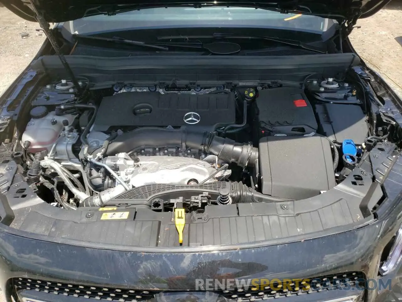 7 fotografías del automóvil dañado W1N4M4HB4NW184343 MERCEDES-BENZ GLB-CLASS 2022