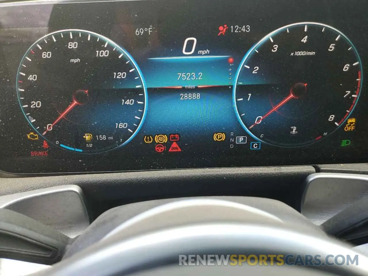 9 fotografías del automóvil dañado W1N4M4HB4NW246193 MERCEDES-BENZ GLB-CLASS 2022