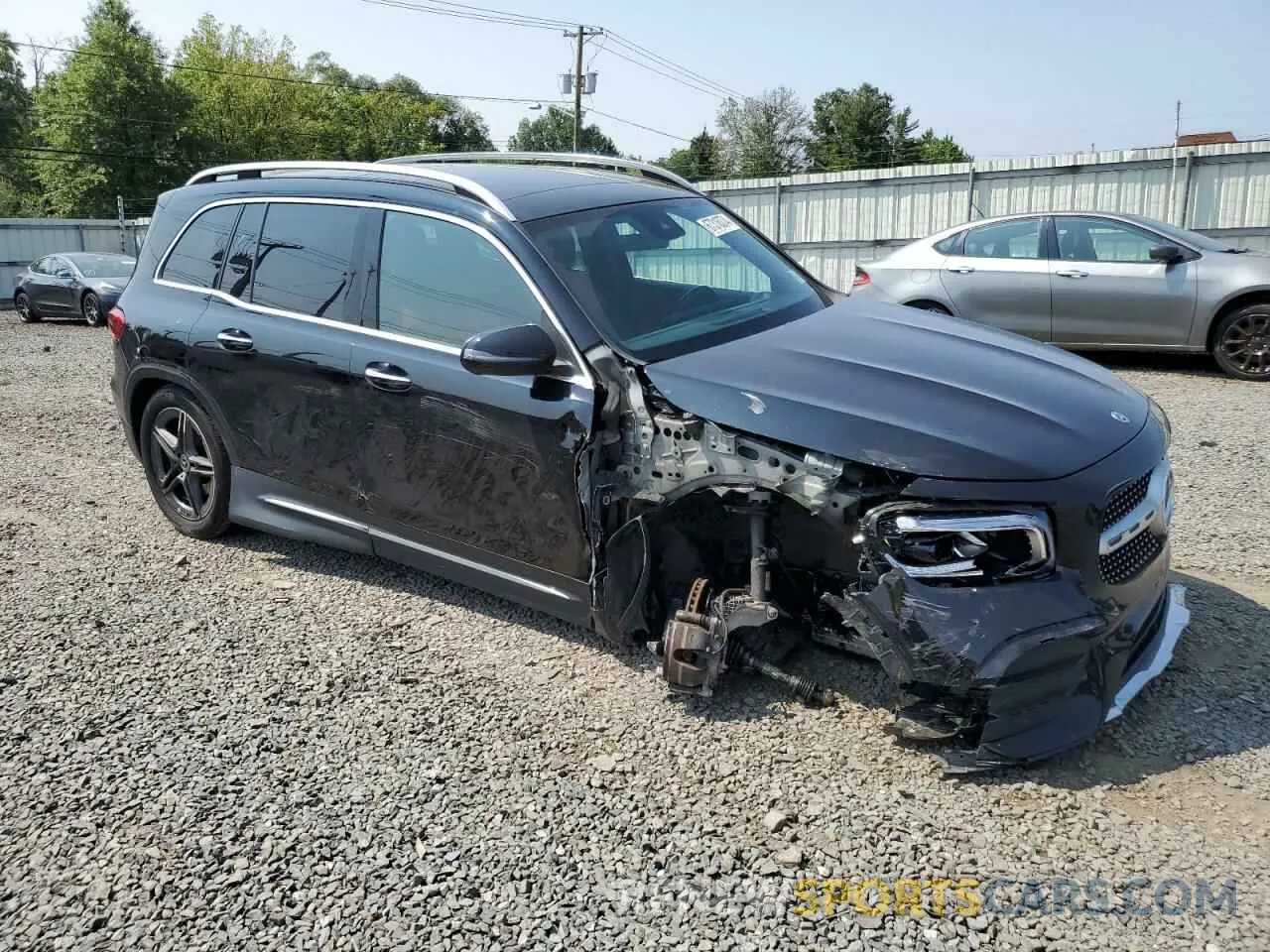 4 fotografías del automóvil dañado W1N4M4HB6NW242422 MERCEDES-BENZ GLB-CLASS 2022