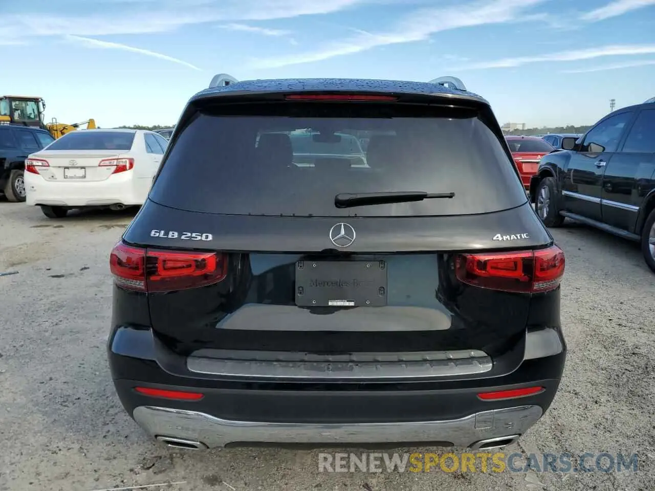 6 fotografías del automóvil dañado W1N4M4HB9NW249980 MERCEDES-BENZ GLB-CLASS 2022