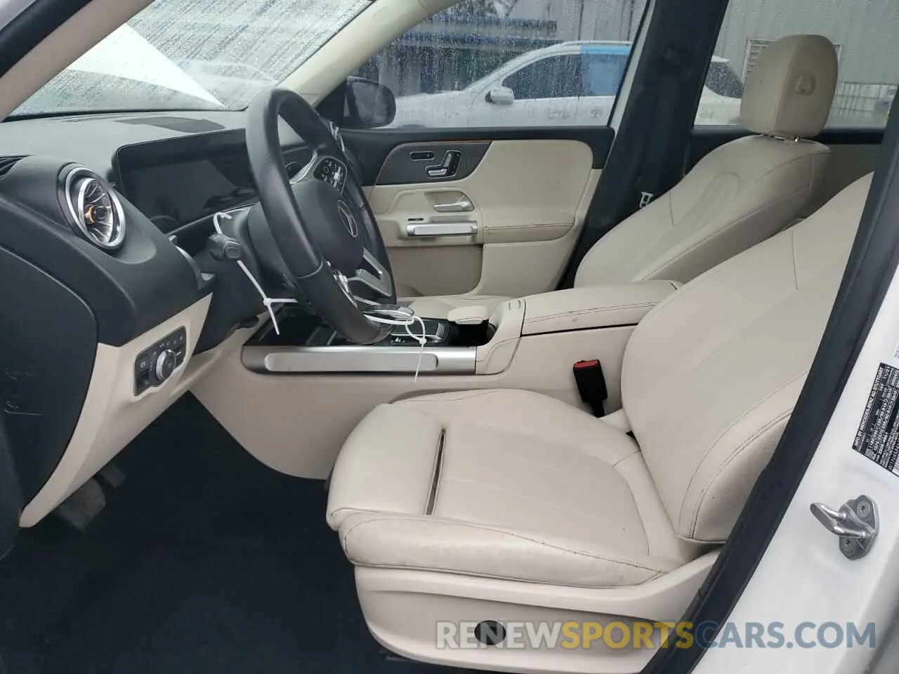 7 fotografías del automóvil dañado W1N4M4HBXNW178966 MERCEDES-BENZ GLB-CLASS 2022