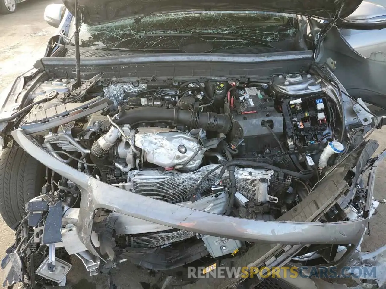 12 fotografías del automóvil dañado W1N4M4HBXNW251494 MERCEDES-BENZ GLB-CLASS 2022