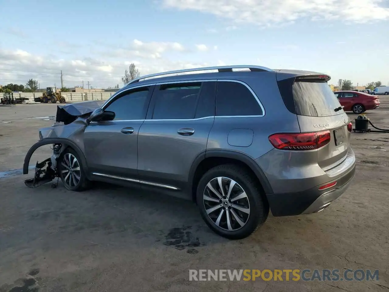 2 fotografías del automóvil dañado W1N4M4HBXNW251494 MERCEDES-BENZ GLB-CLASS 2022