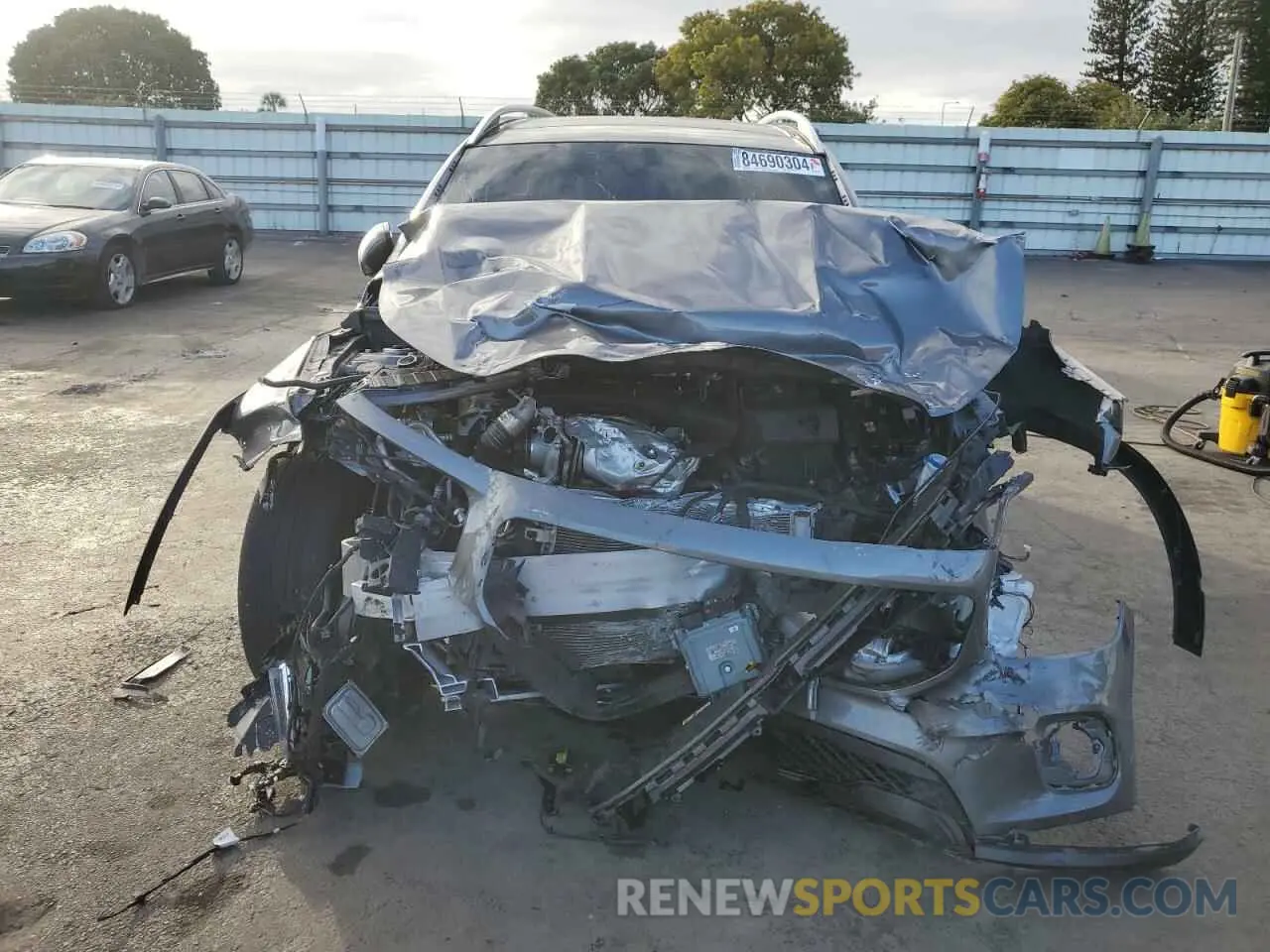 5 fotografías del automóvil dañado W1N4M4HBXNW251494 MERCEDES-BENZ GLB-CLASS 2022