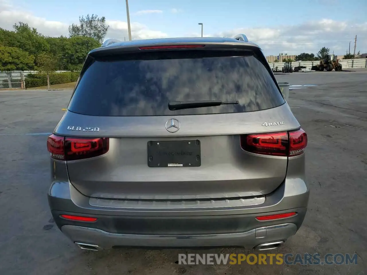 6 fotografías del automóvil dañado W1N4M4HBXNW251494 MERCEDES-BENZ GLB-CLASS 2022