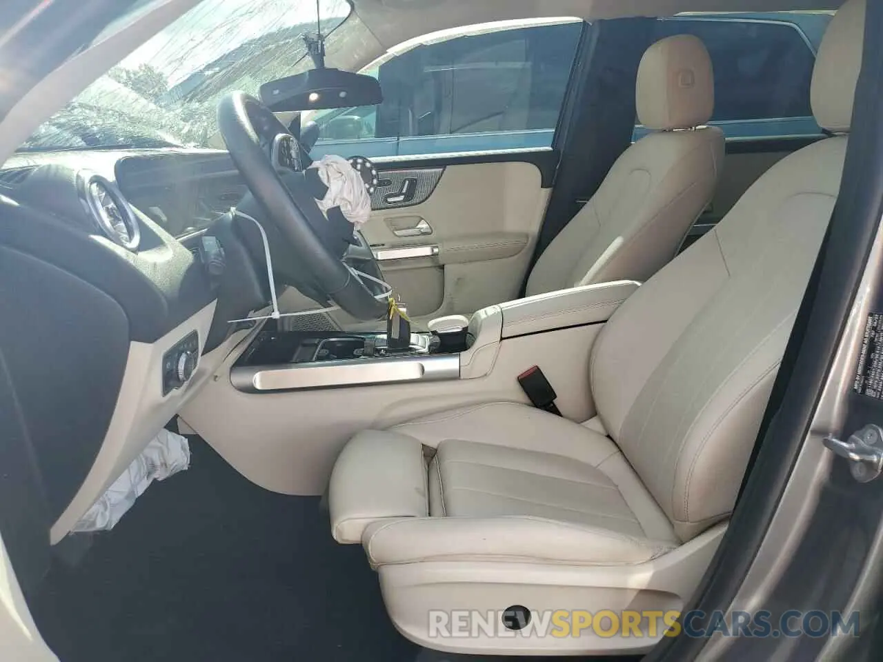 7 fotografías del automóvil dañado W1N4M4HBXNW251494 MERCEDES-BENZ GLB-CLASS 2022