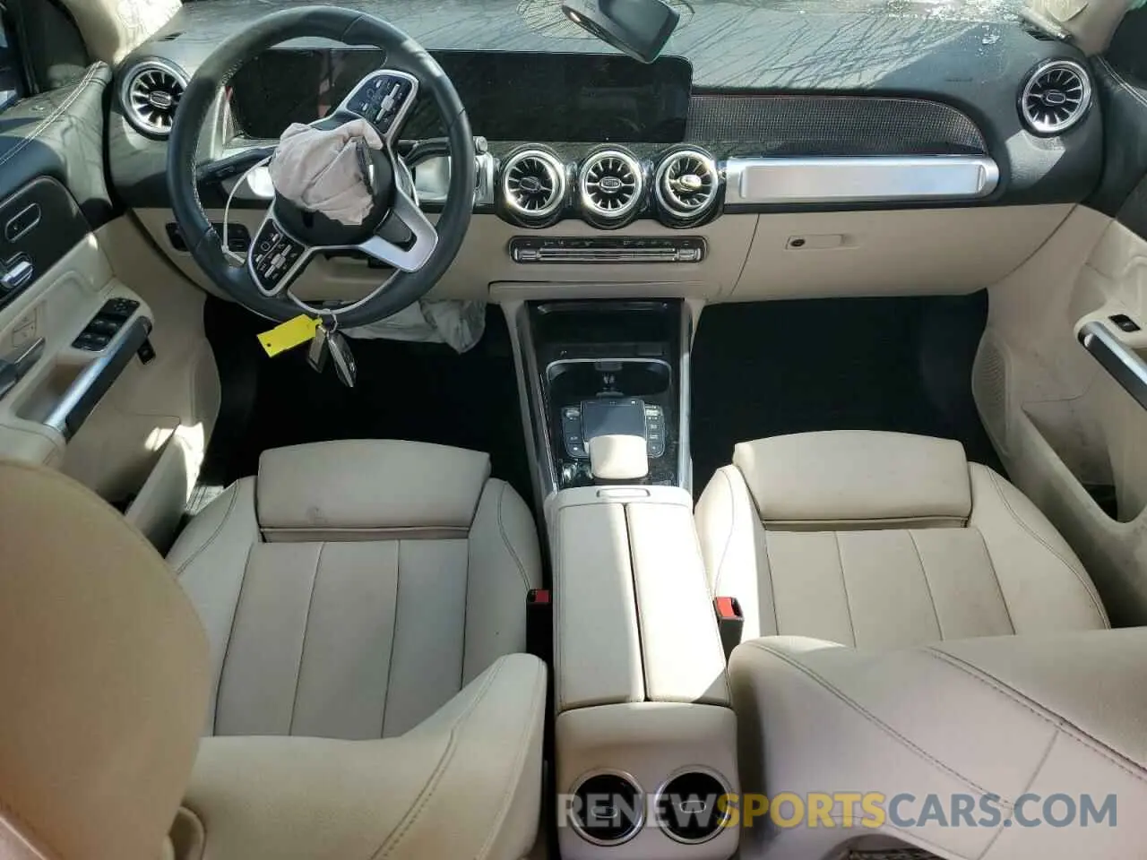 8 fotografías del automóvil dañado W1N4M4HBXNW251494 MERCEDES-BENZ GLB-CLASS 2022