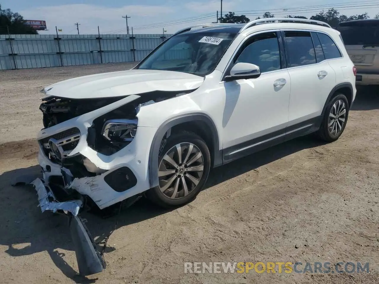 1 fotografías del automóvil dañado W1N4M4GB5PW261290 MERCEDES-BENZ GLB-CLASS 2023
