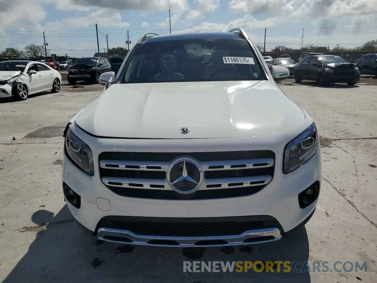 5 fotografías del automóvil dañado W1N4M4GBXPW319717 MERCEDES-BENZ GLB-CLASS 2023