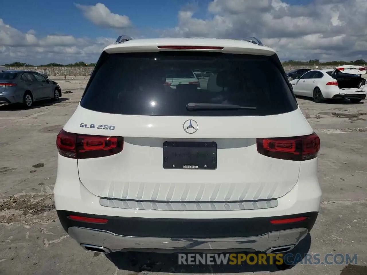 6 fotografías del automóvil dañado W1N4M4GBXPW319717 MERCEDES-BENZ GLB-CLASS 2023