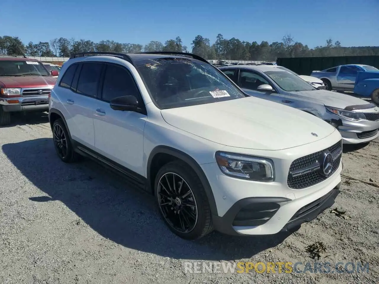4 fotografías del automóvil dañado W1N4M4GBXPW328577 MERCEDES-BENZ GLB-CLASS 2023