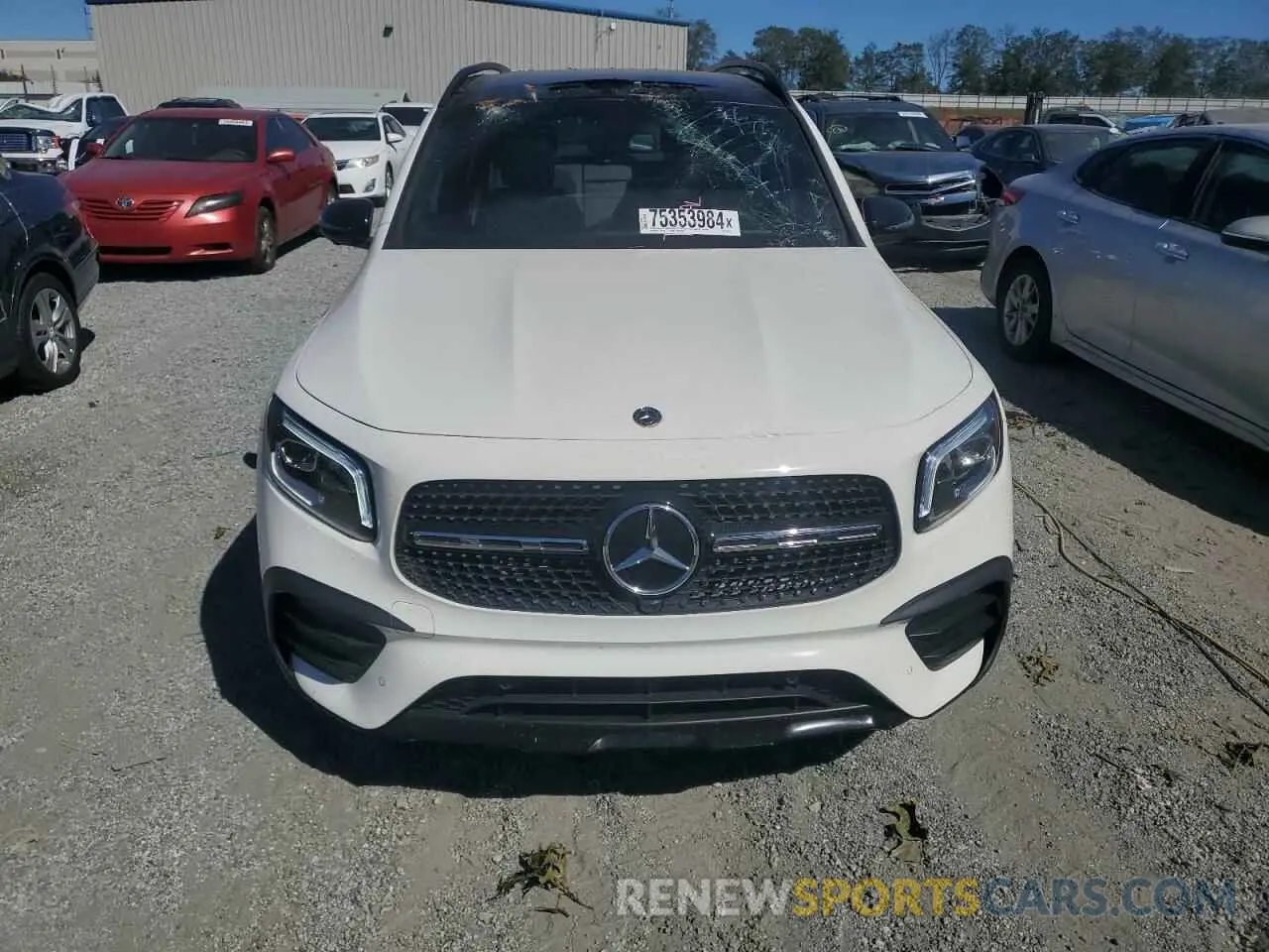 5 fotografías del automóvil dañado W1N4M4GBXPW328577 MERCEDES-BENZ GLB-CLASS 2023
