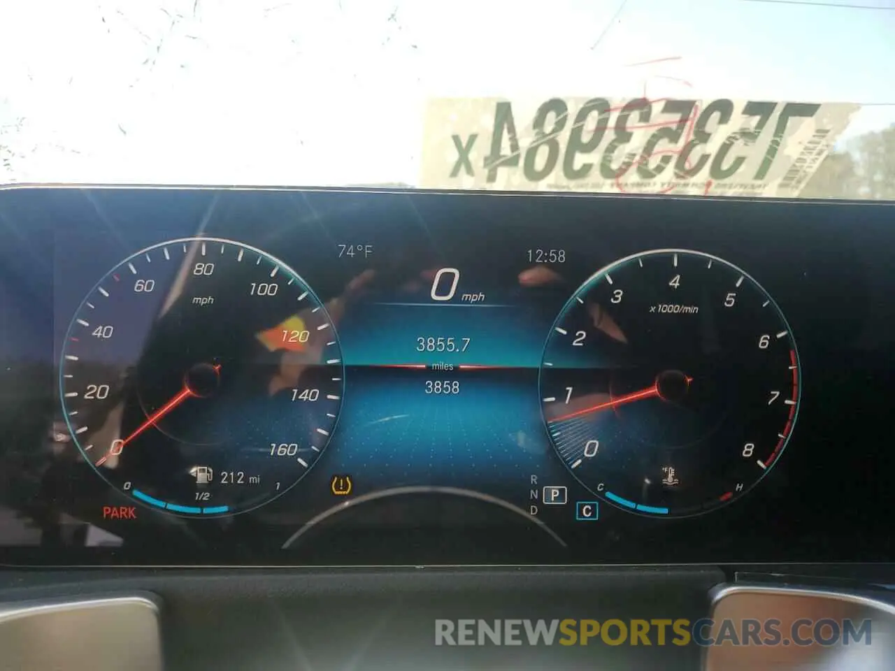 9 fotografías del automóvil dañado W1N4M4GBXPW328577 MERCEDES-BENZ GLB-CLASS 2023