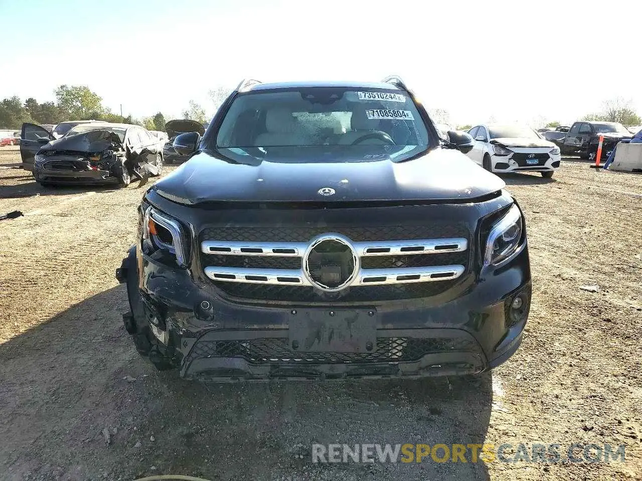 5 fotografías del automóvil dañado W1N4M4HB6PW282065 MERCEDES-BENZ GLB-CLASS 2023