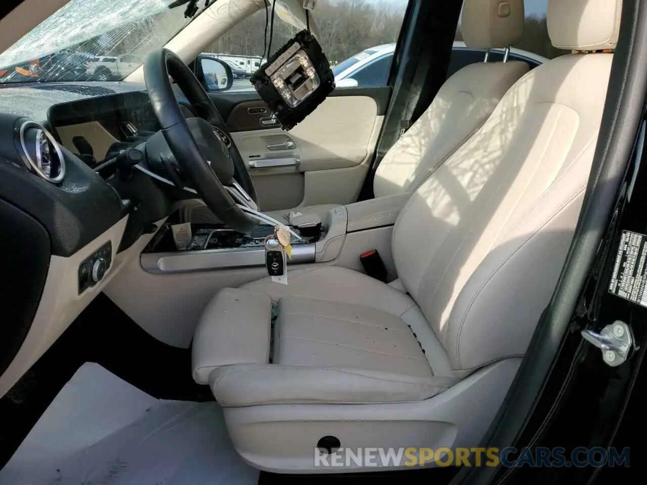 7 fotografías del automóvil dañado W1N4M4HB9PW267866 MERCEDES-BENZ GLB-CLASS 2023