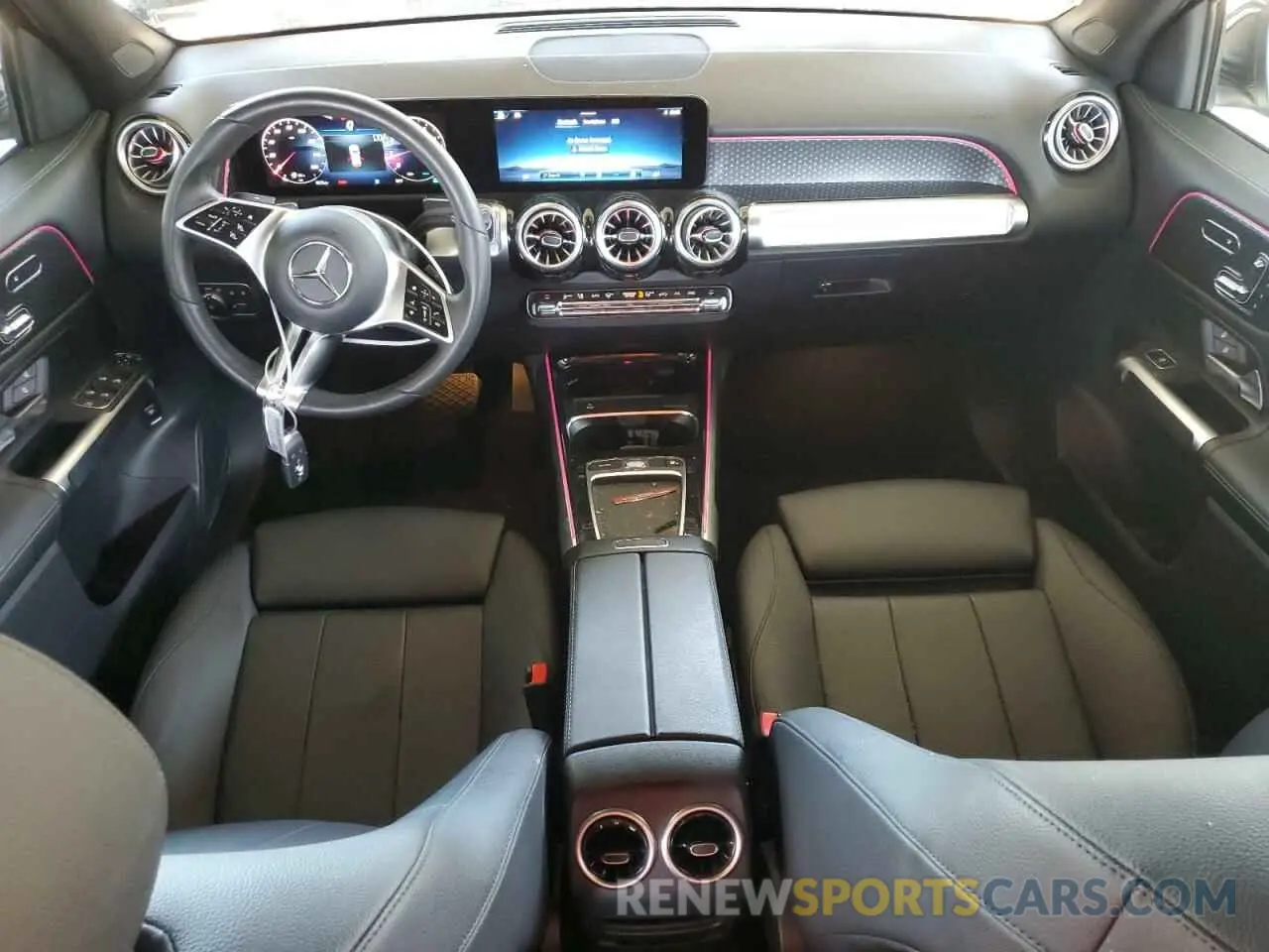 8 fotografías del automóvil dañado W1N4M4GB4RW375896 MERCEDES-BENZ GLB-CLASS 2024