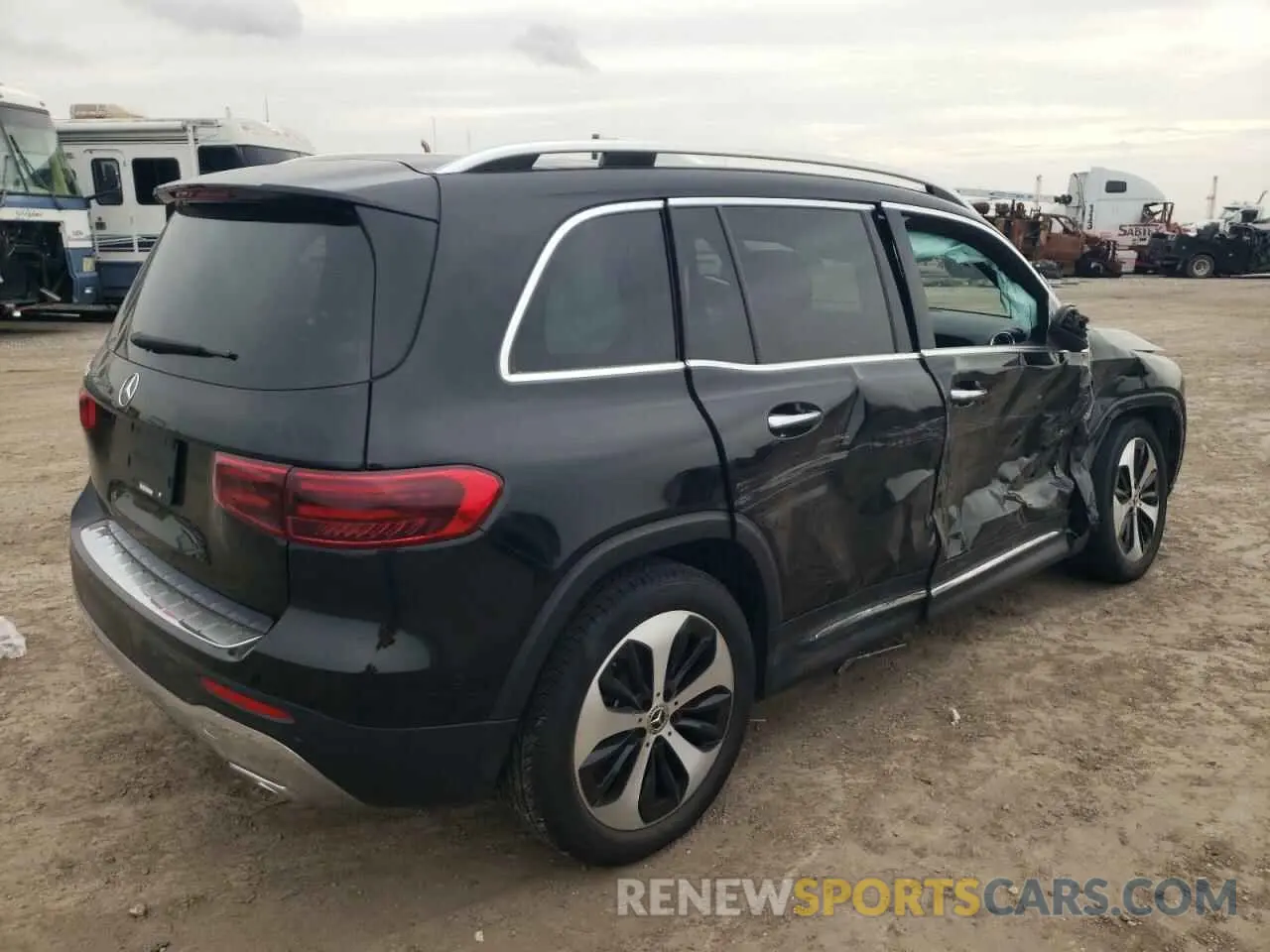 3 fotografías del automóvil dañado W1N4M4GB7RW354430 MERCEDES-BENZ GLB-CLASS 2024