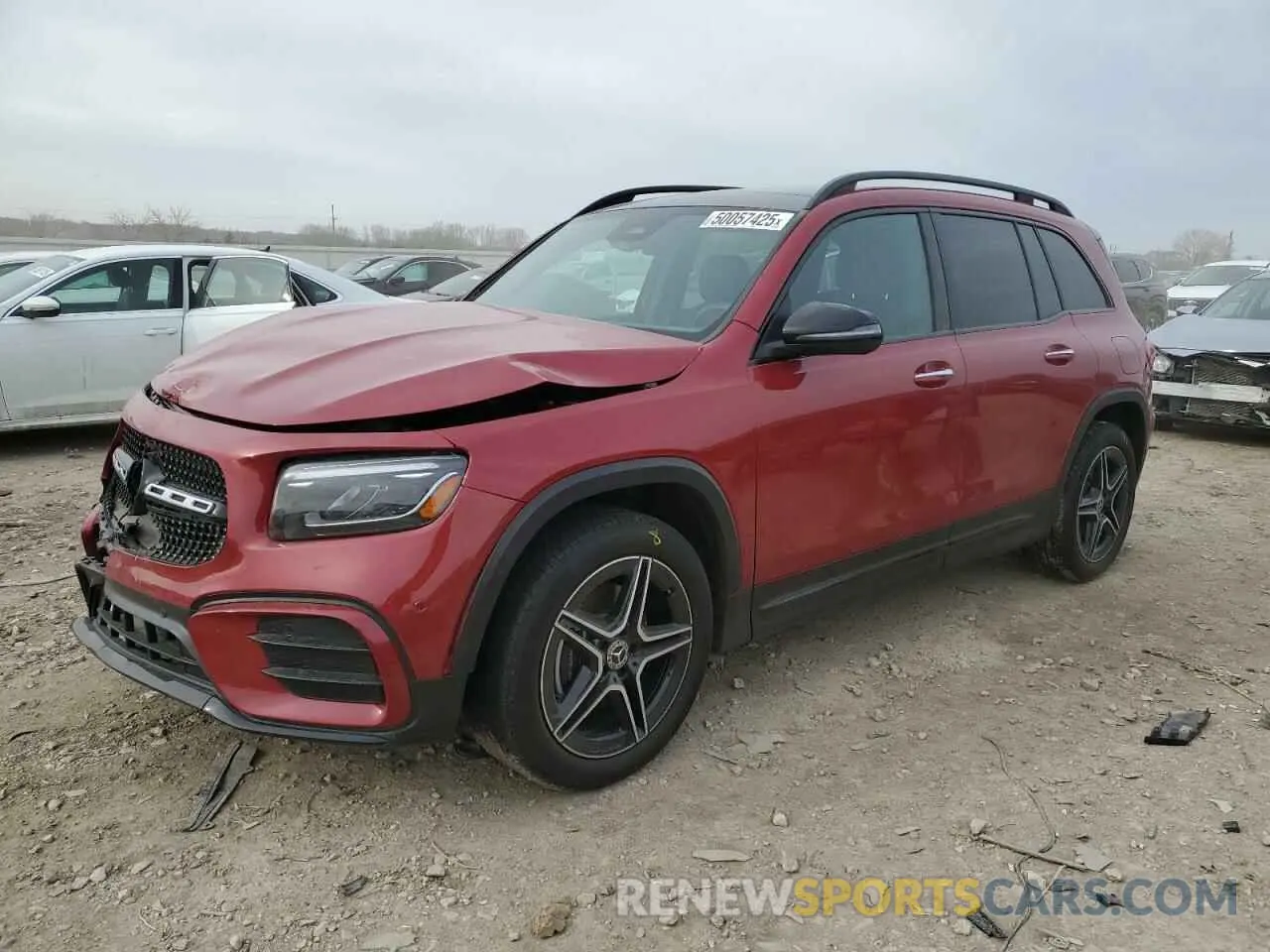1 fotografías del automóvil dañado W1N4M4HB4RW350656 MERCEDES-BENZ GLB-CLASS 2024