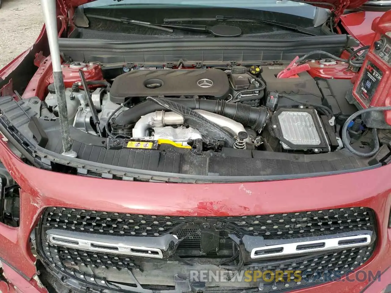 13 fotografías del automóvil dañado W1N4M4HB4RW350656 MERCEDES-BENZ GLB-CLASS 2024