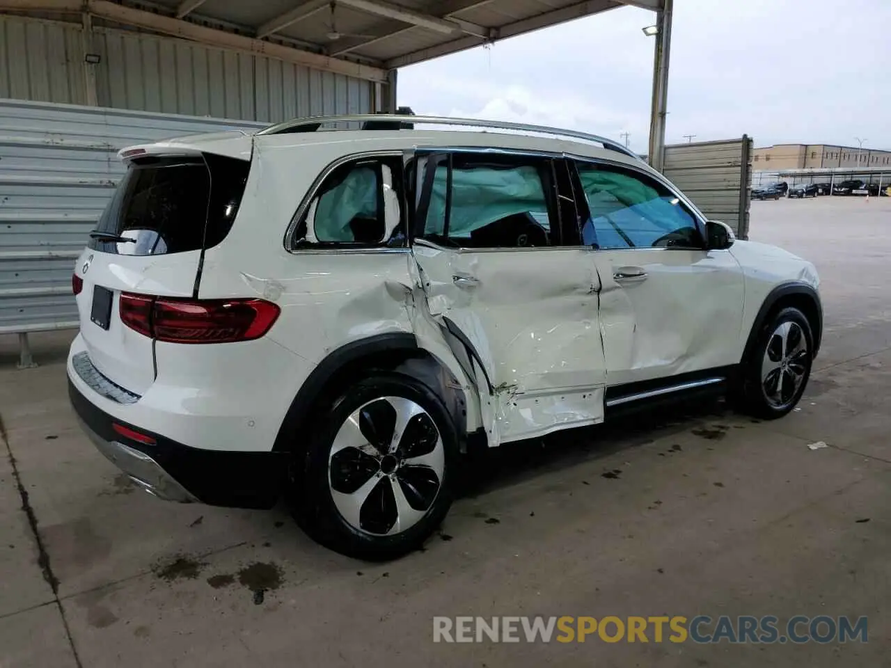 3 fotografías del automóvil dañado W1N4M4GB3SW383610 MERCEDES-BENZ GLB-CLASS 2025