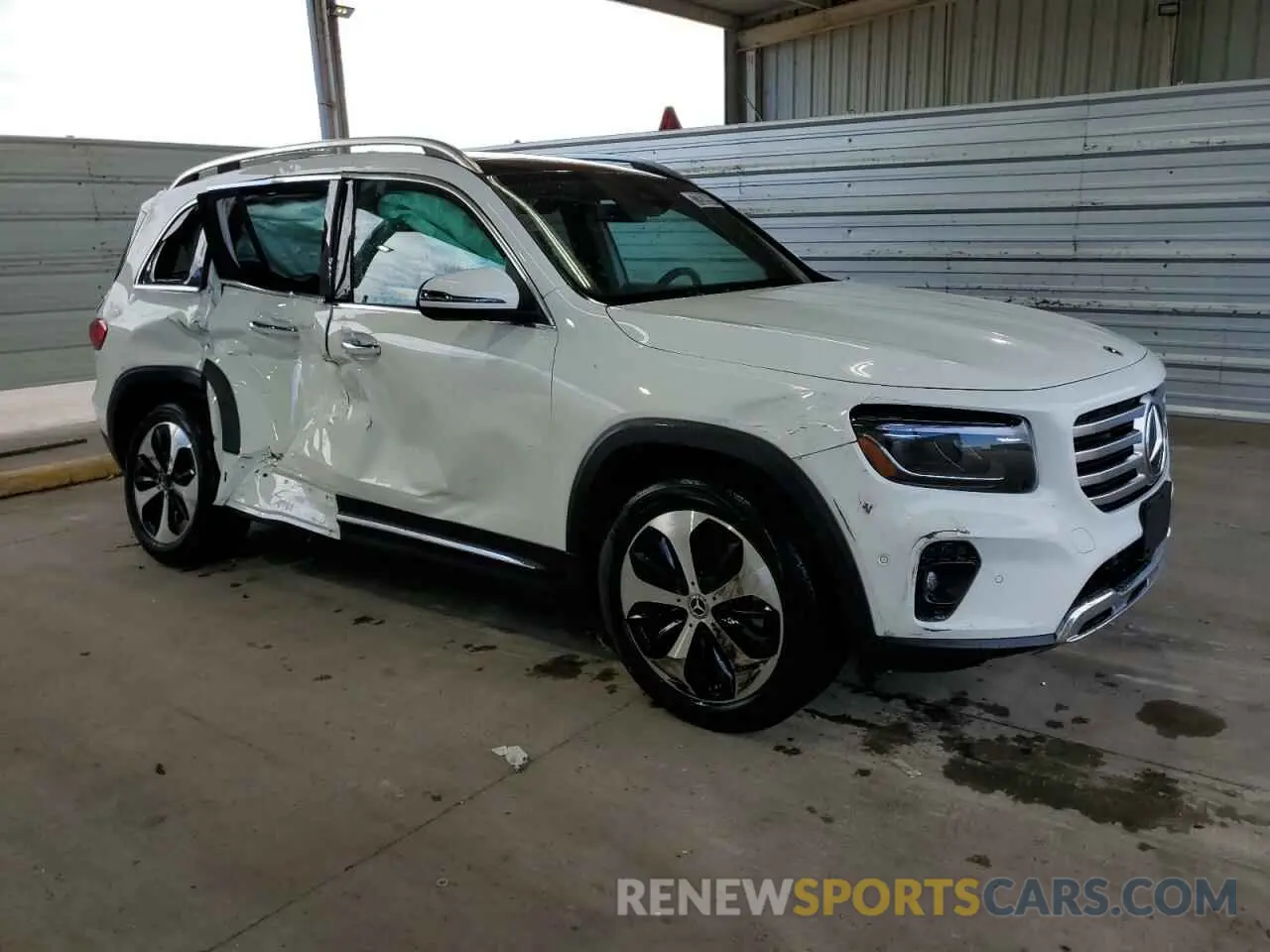 4 fotografías del automóvil dañado W1N4M4GB3SW383610 MERCEDES-BENZ GLB-CLASS 2025