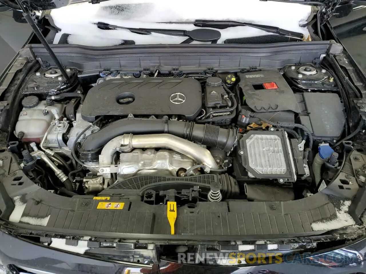 12 fotografías del automóvil dañado W1N4M4GB4SW380845 MERCEDES-BENZ GLB-CLASS 2025