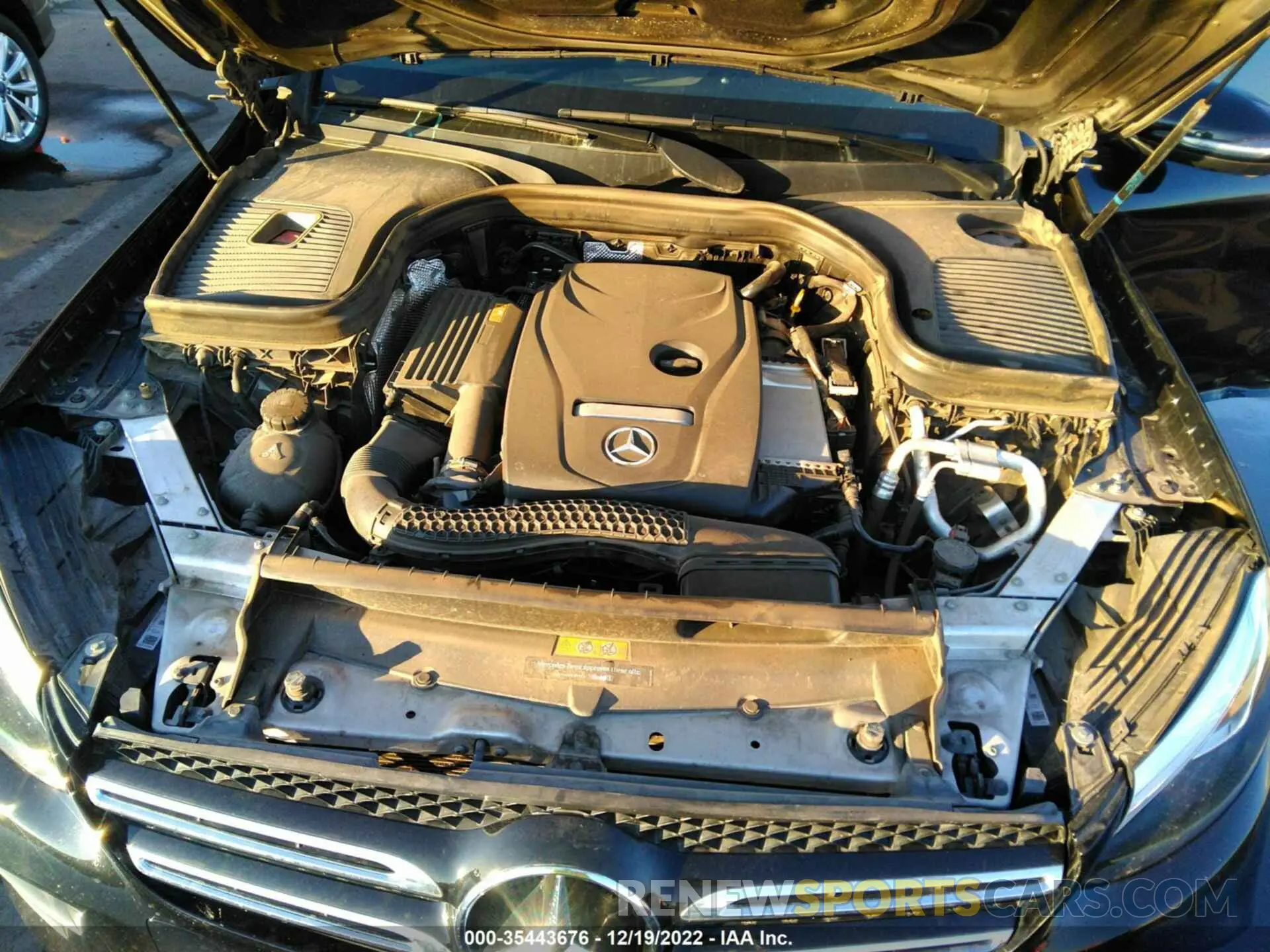 10 fotografías del automóvil dañado WDC0G4JB1KV135829 MERCEDES-BENZ GLC 2019