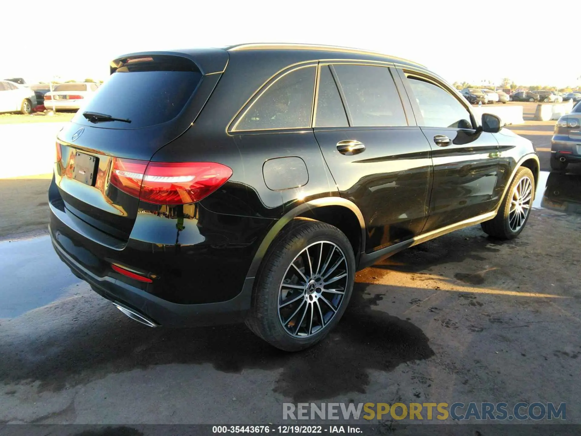 4 fotografías del automóvil dañado WDC0G4JB1KV135829 MERCEDES-BENZ GLC 2019