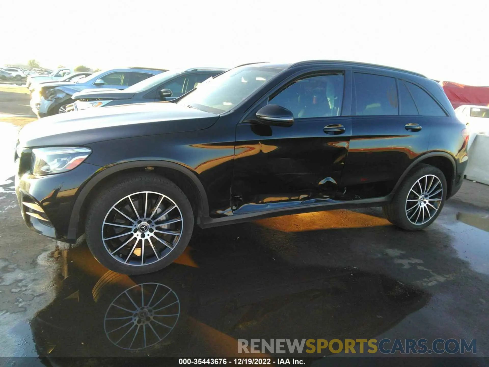 6 fotografías del automóvil dañado WDC0G4JB1KV135829 MERCEDES-BENZ GLC 2019