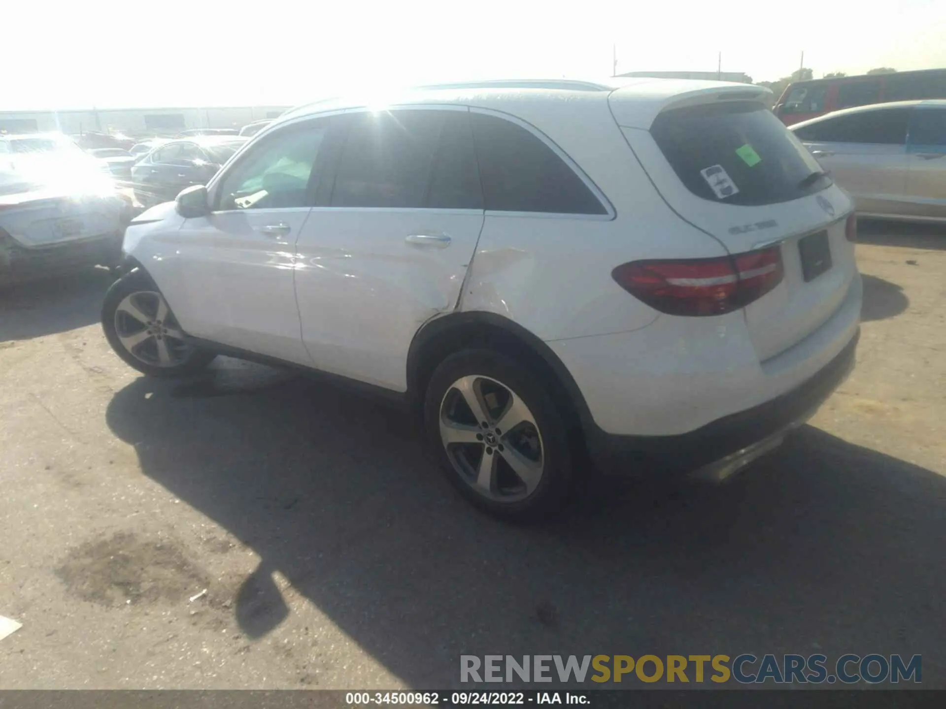 3 fotografías del automóvil dañado WDC0G4JB1KV168684 MERCEDES-BENZ GLC 2019