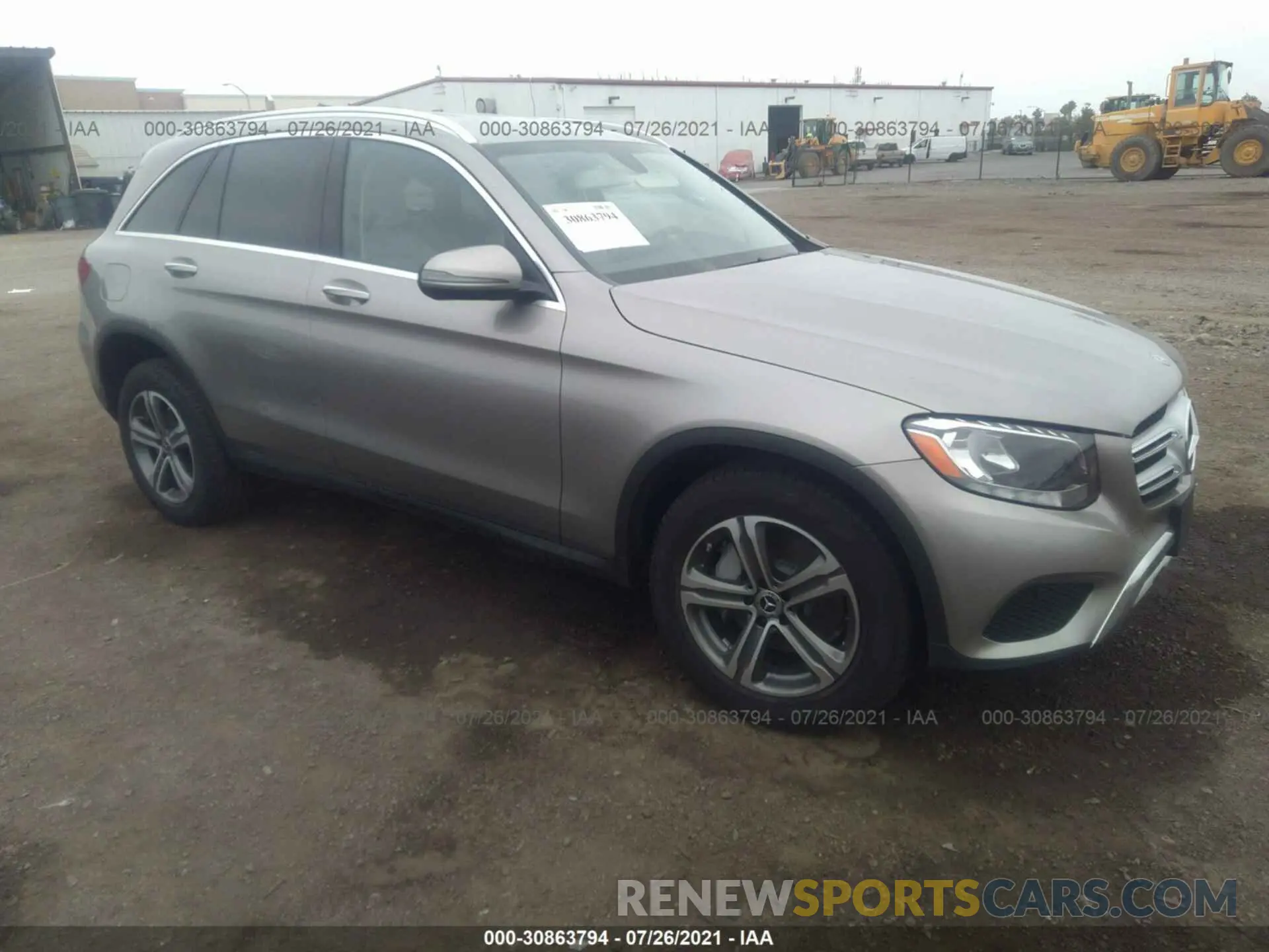 1 fotografías del automóvil dañado WDC0G4JB1KV185498 MERCEDES-BENZ GLC 2019