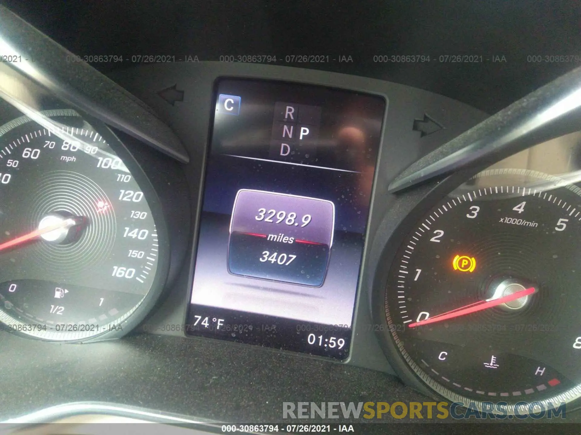 7 fotografías del automóvil dañado WDC0G4JB1KV185498 MERCEDES-BENZ GLC 2019