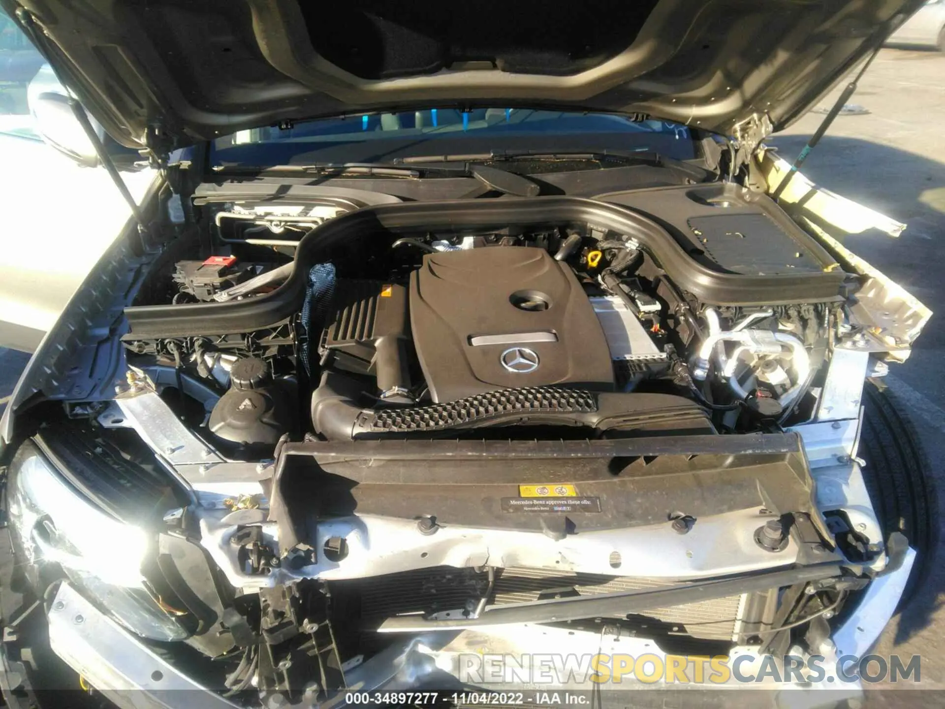 10 fotografías del automóvil dañado WDC0G4JB2KV140196 MERCEDES-BENZ GLC 2019