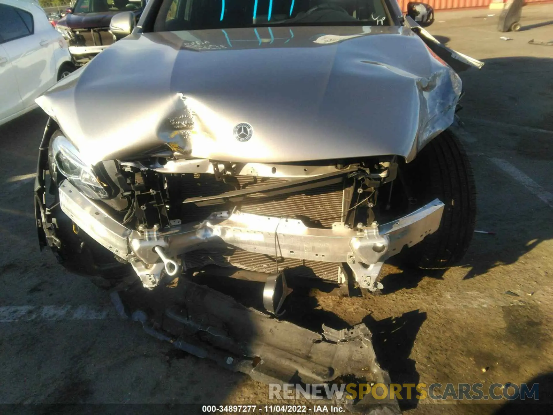 6 fotografías del automóvil dañado WDC0G4JB2KV140196 MERCEDES-BENZ GLC 2019