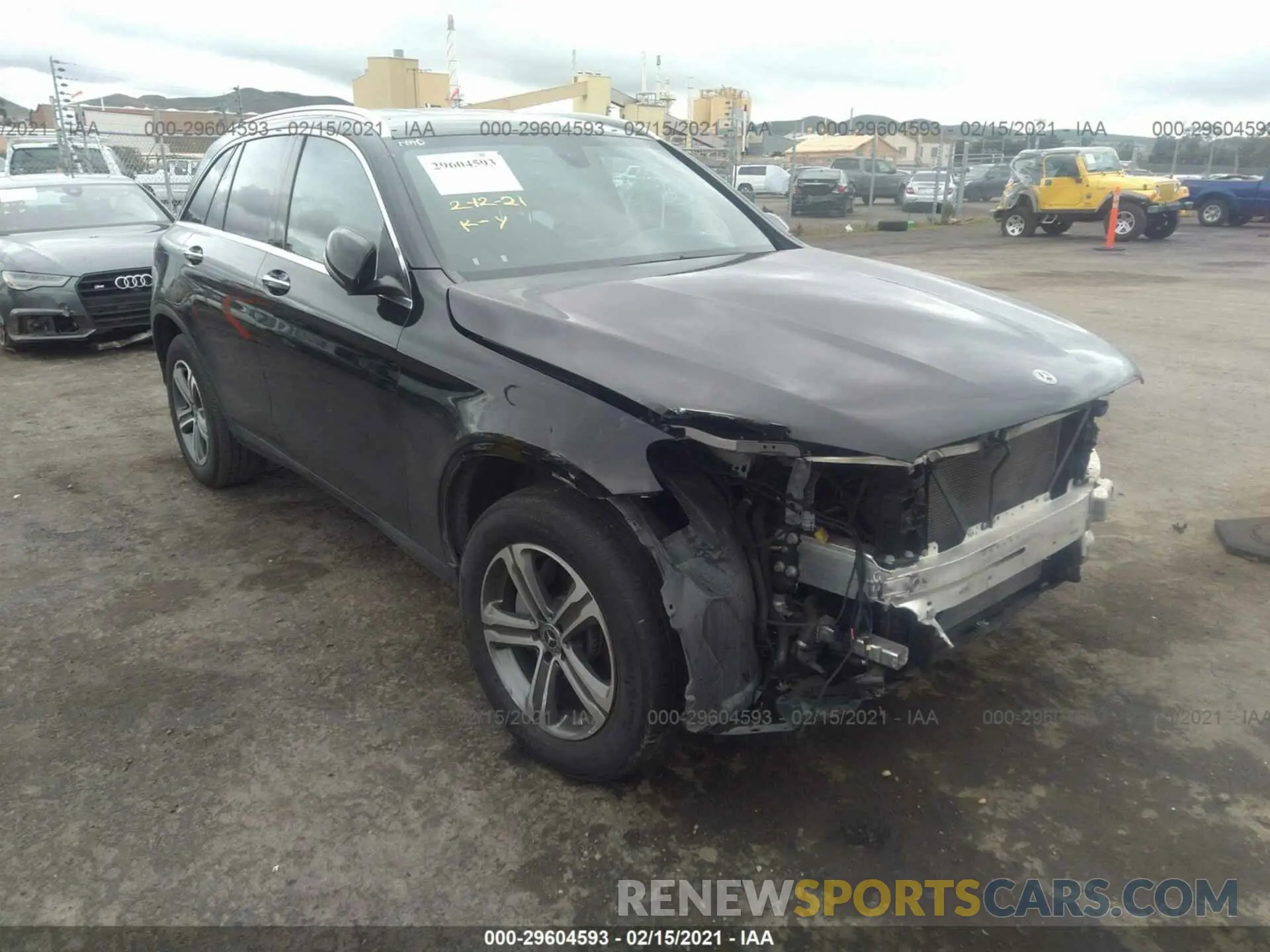 1 fotografías del automóvil dañado WDC0G4JB3KF612867 MERCEDES-BENZ GLC 2019