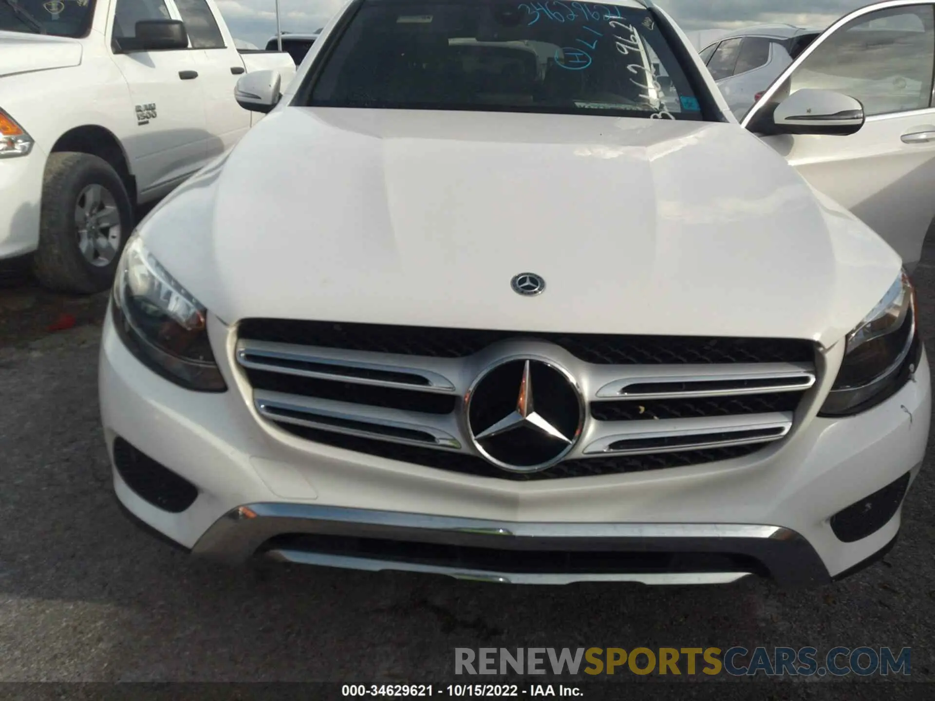 6 fotografías del automóvil dañado WDC0G4JB6KV142789 MERCEDES-BENZ GLC 2019