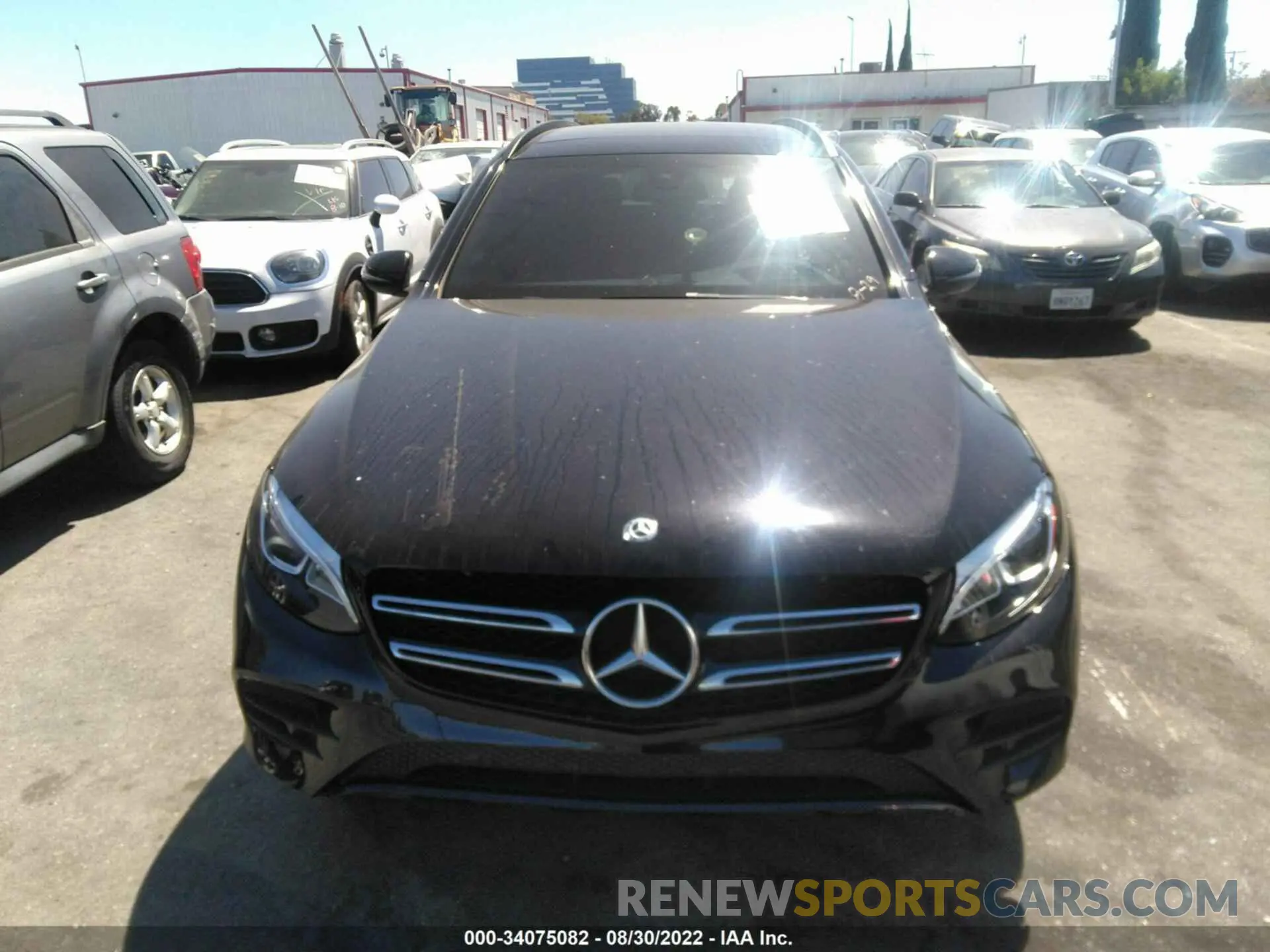 6 fotografías del automóvil dañado WDC0G4JB8K1002329 MERCEDES-BENZ GLC 2019