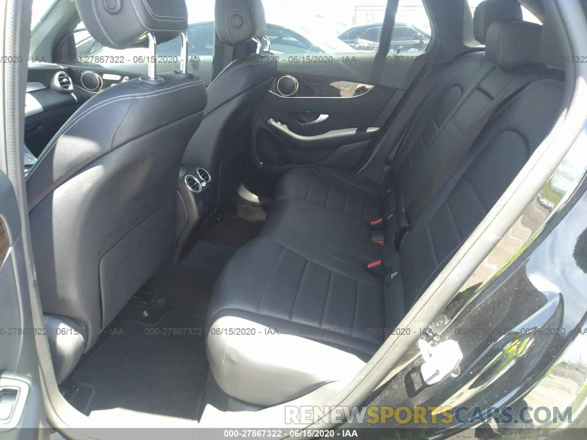 8 fotografías del automóvil dañado WDC0G4JB9KV138378 MERCEDES-BENZ GLC 2019