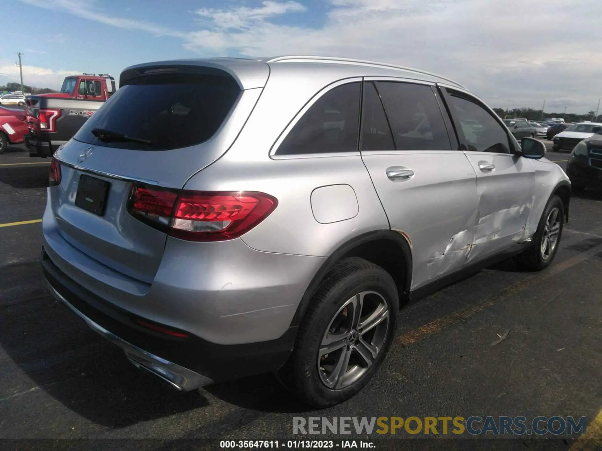 4 fotografías del automóvil dañado WDC0G4JBXKV150538 MERCEDES-BENZ GLC 2019