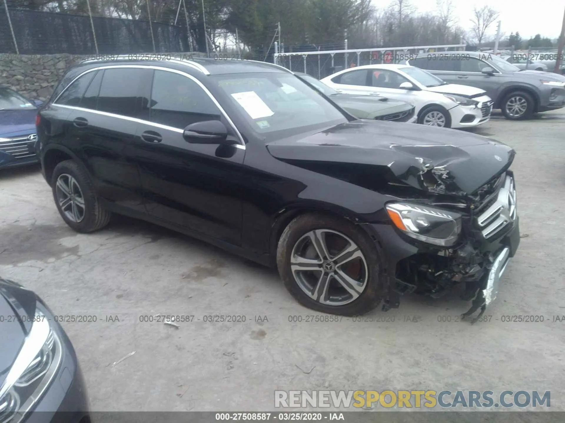 1 fotografías del automóvil dañado WDC0G4KB0KV158128 MERCEDES-BENZ GLC 2019
