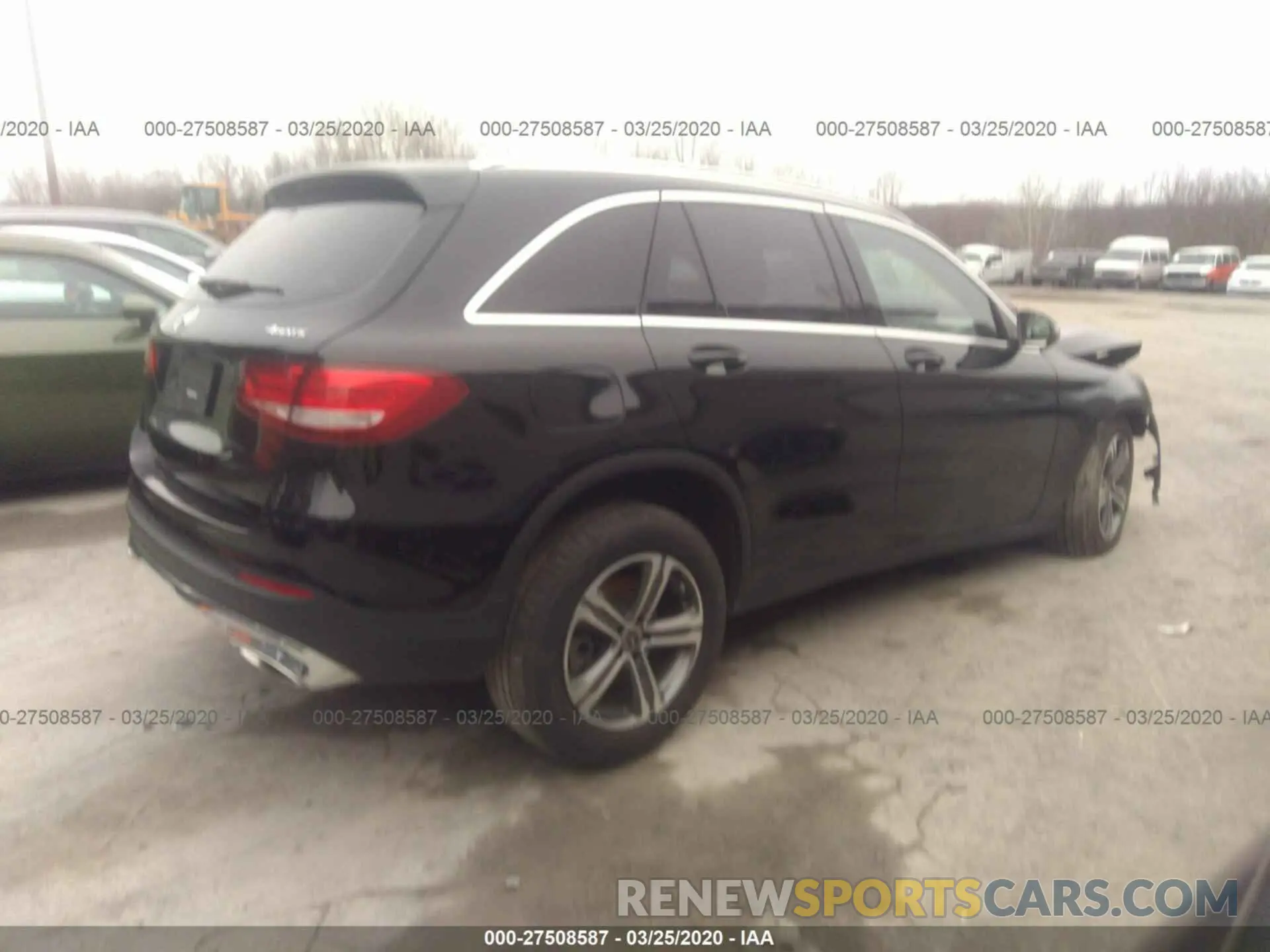 4 fotografías del automóvil dañado WDC0G4KB0KV158128 MERCEDES-BENZ GLC 2019