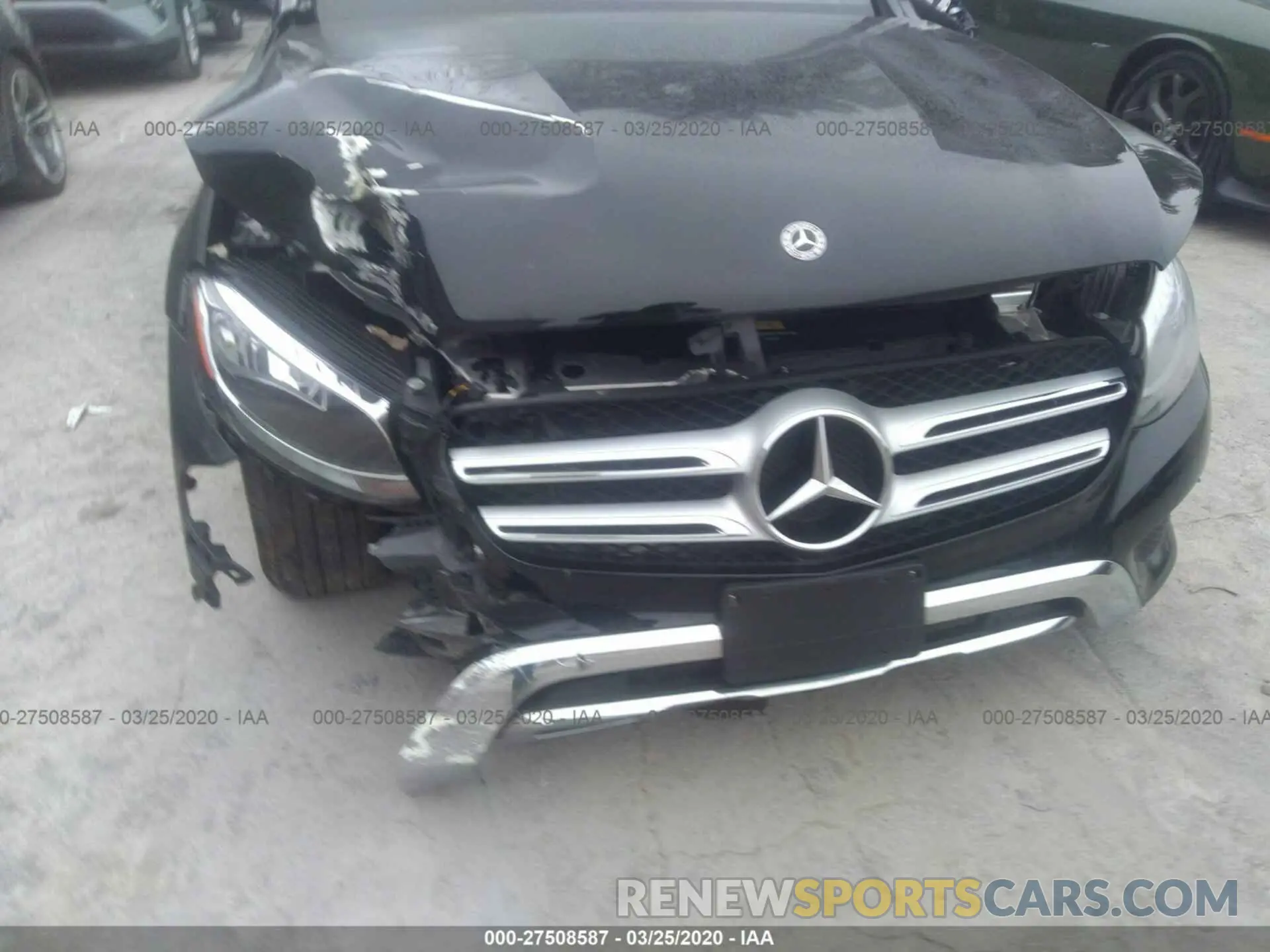 6 fotografías del automóvil dañado WDC0G4KB0KV158128 MERCEDES-BENZ GLC 2019