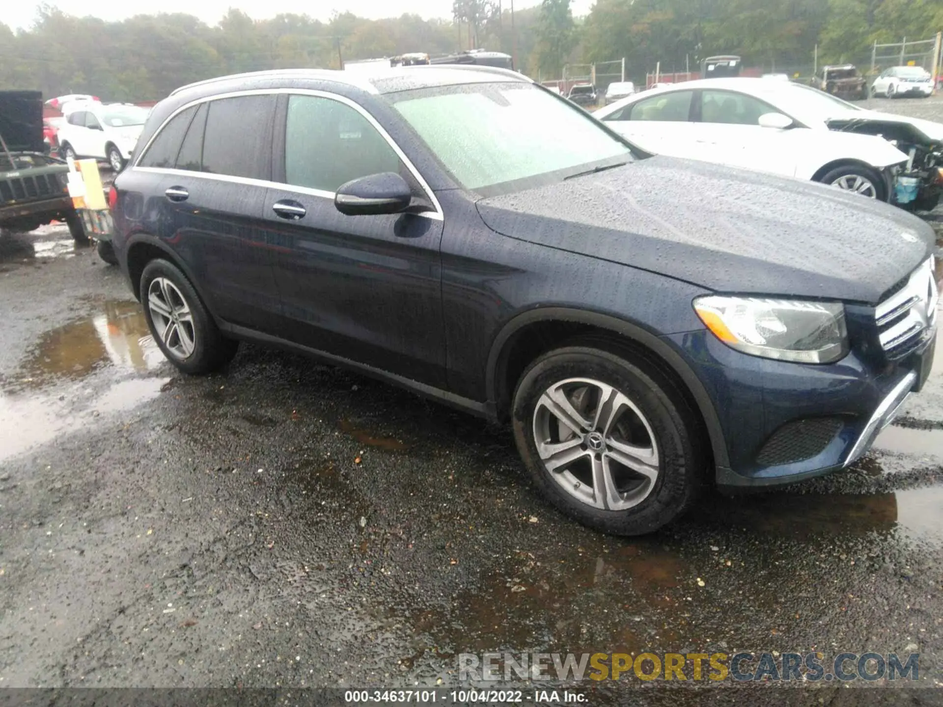 1 fotografías del automóvil dañado WDC0G4KB1KF633389 MERCEDES-BENZ GLC 2019
