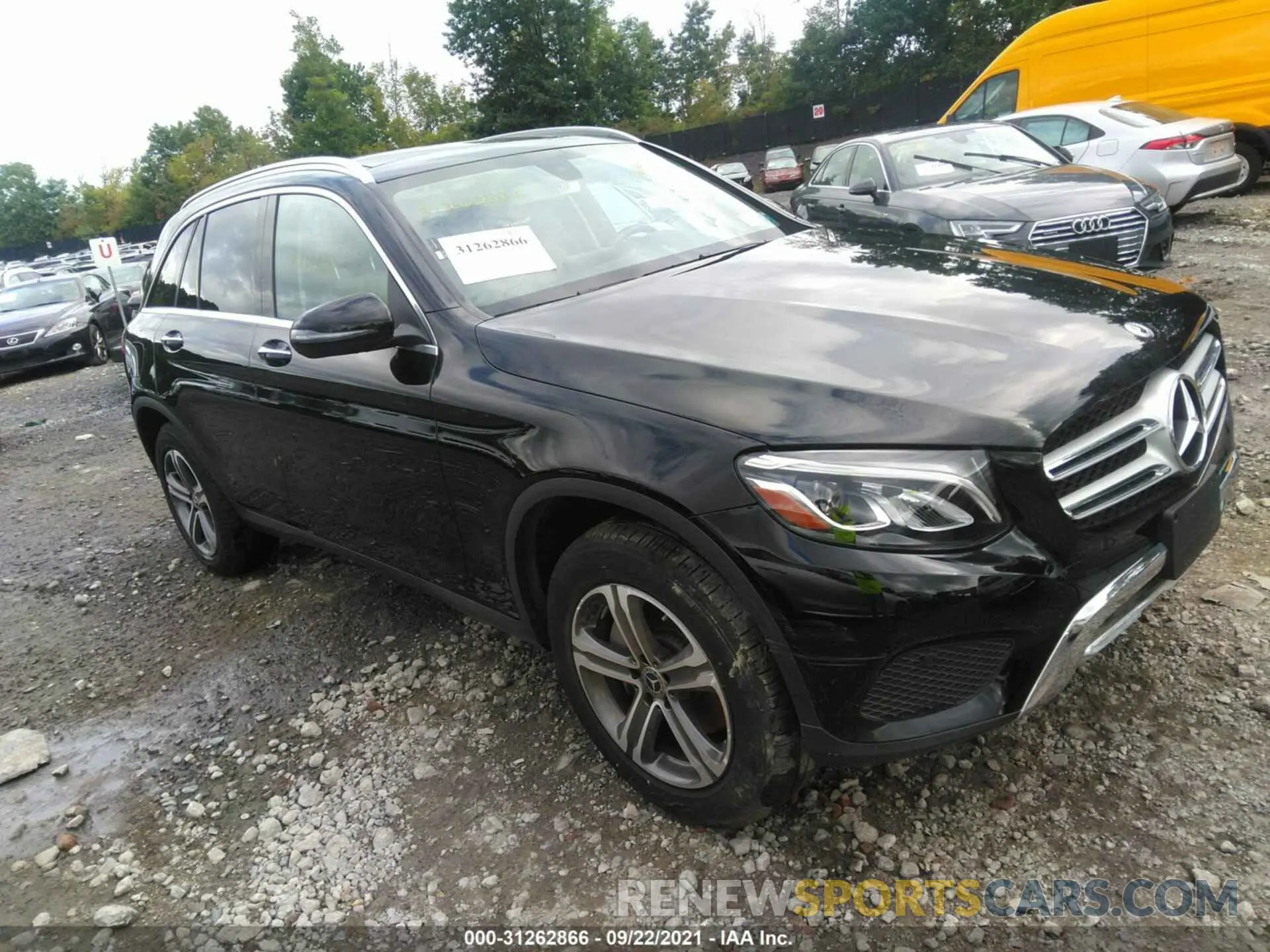 1 fotografías del automóvil dañado WDC0G4KB2KV178218 MERCEDES-BENZ GLC 2019