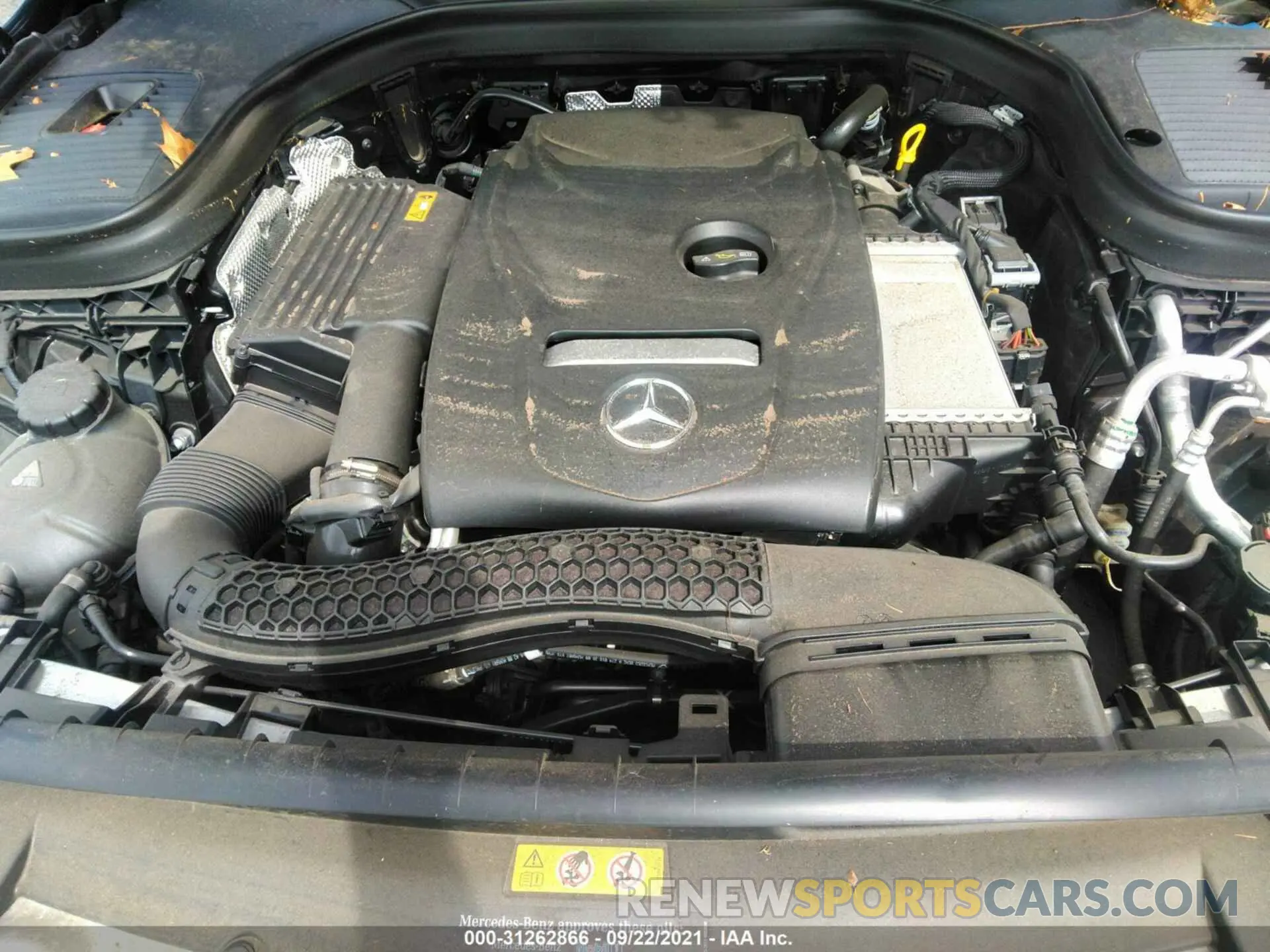 10 fotografías del automóvil dañado WDC0G4KB2KV178218 MERCEDES-BENZ GLC 2019